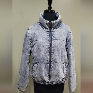 Ci Sono Navy Denim Jacket